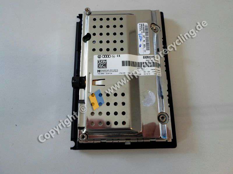 Audi A1 8X Multifunktionsdisplay mit Aufnahme 8X0919604